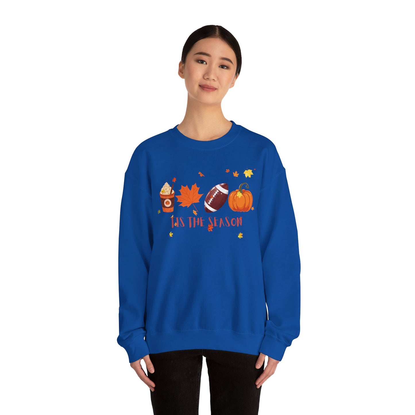 Tis The Season, Fall Coffee Crewneck Sweatshirt