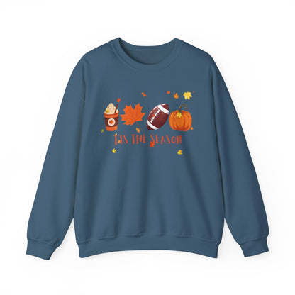 Tis The Season, Fall Coffee Crewneck Sweatshirt