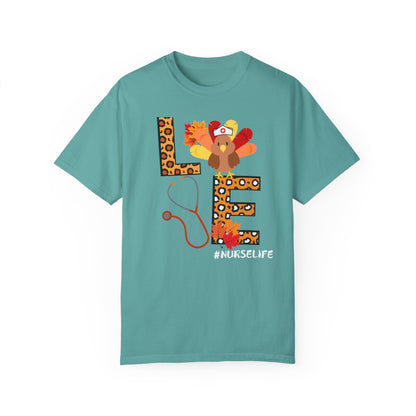 Nurse Leopard Turkey Shirt,Nurse Gift,Thanksgiving