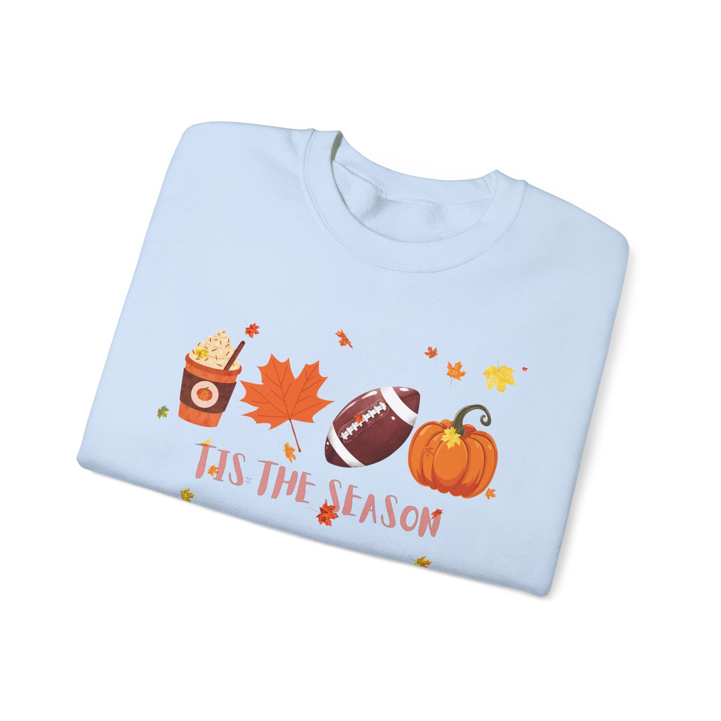 Tis The Season, Fall Coffee Crewneck Sweatshirt