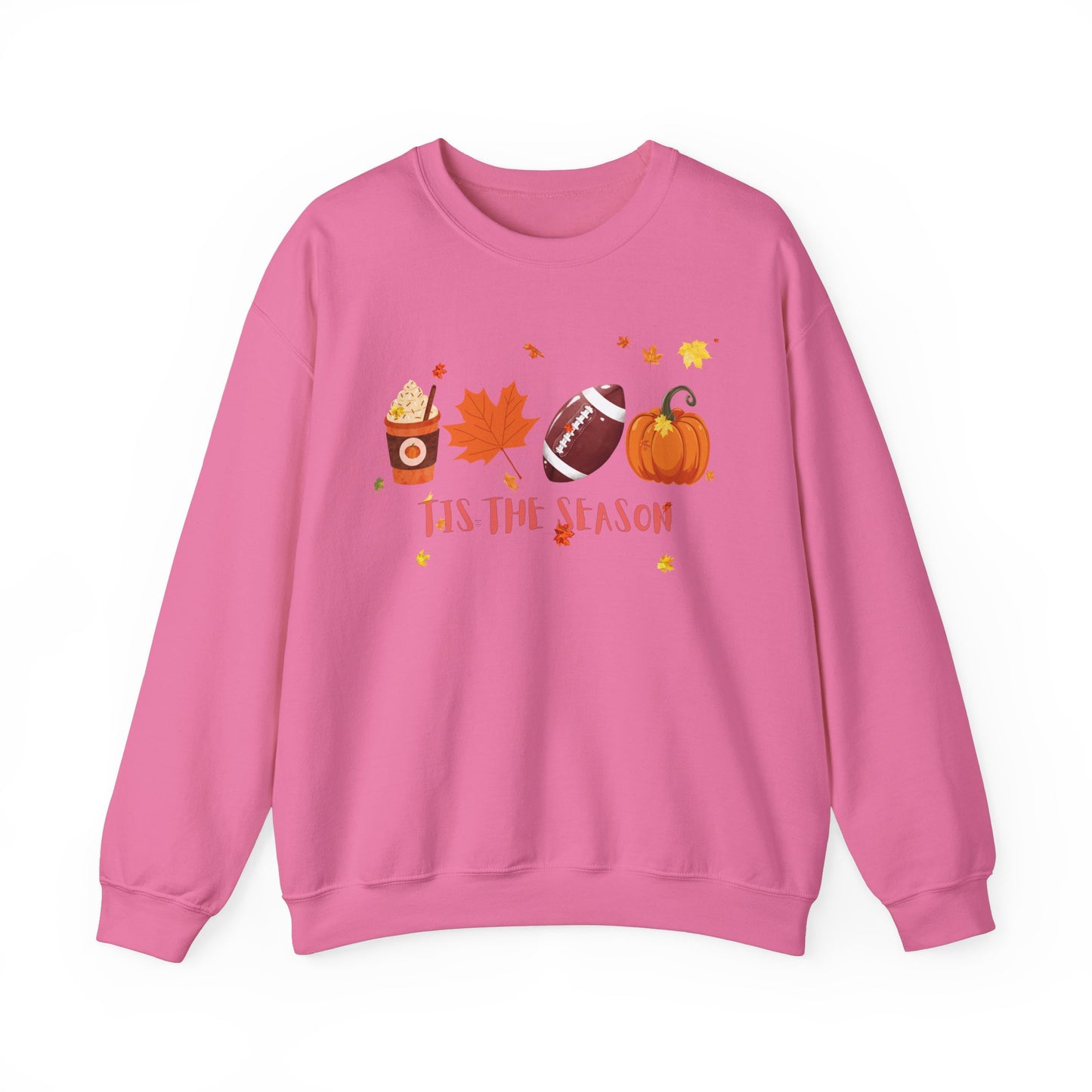 Tis The Season, Fall Coffee Crewneck Sweatshirt