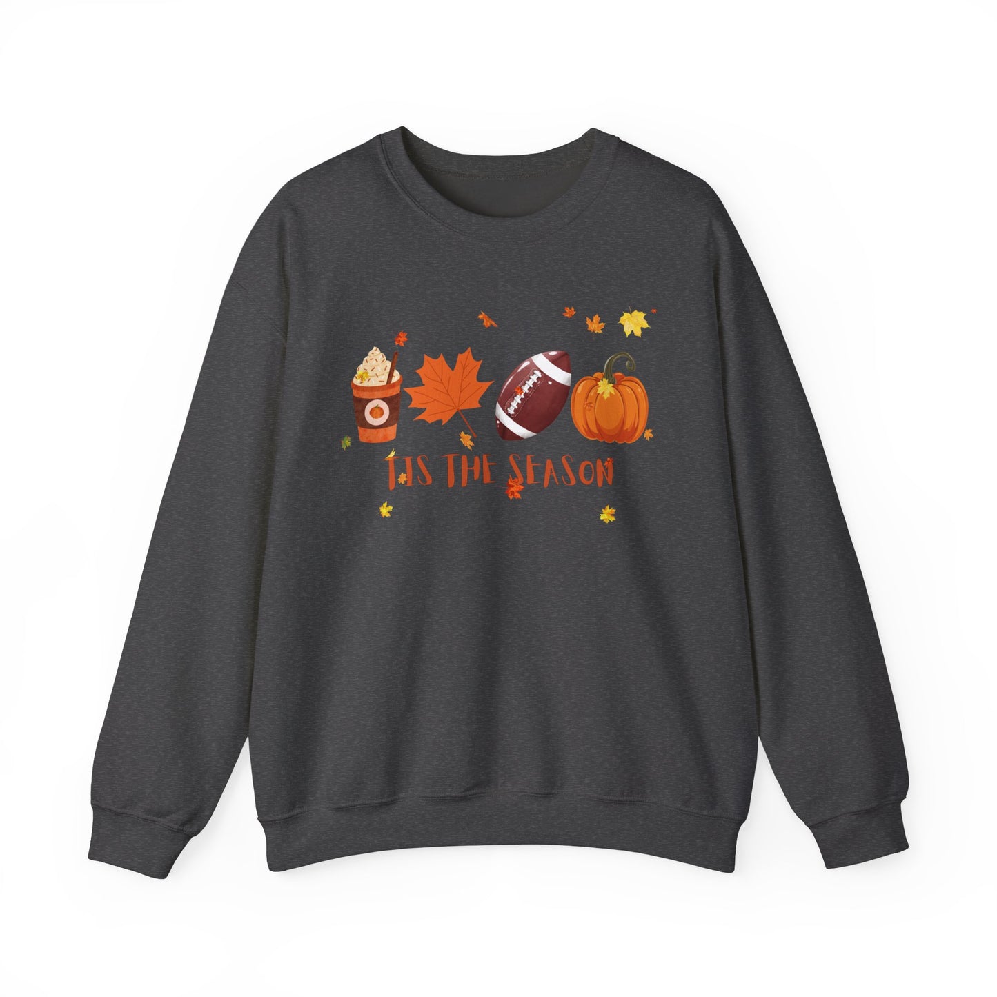 Tis The Season, Fall Coffee Crewneck Sweatshirt