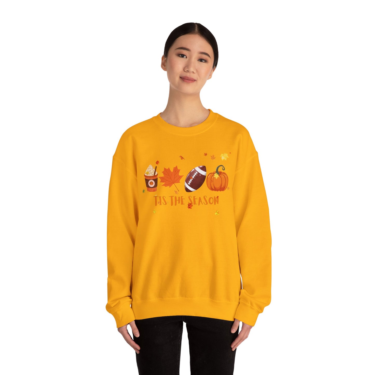 Tis The Season, Fall Coffee Crewneck Sweatshirt