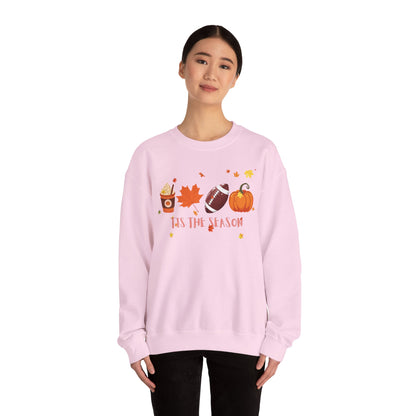 Tis The Season, Fall Coffee Crewneck Sweatshirt