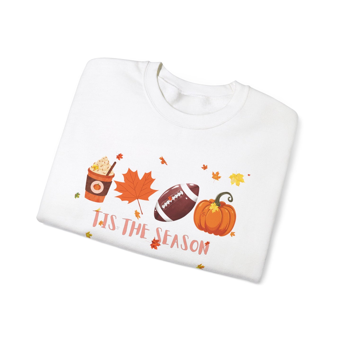 Tis The Season, Fall Coffee Crewneck Sweatshirt