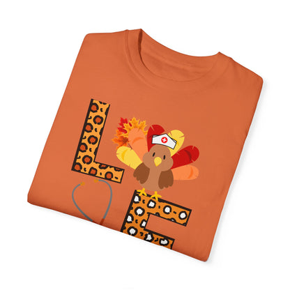 Nurse Leopard Turkey Shirt,Nurse Gift,Thanksgiving