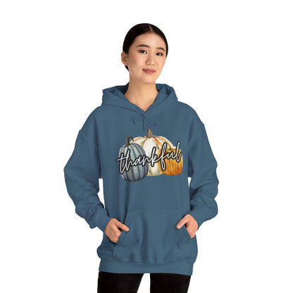 THANKFUL - Leopard Pumpkin Sweatshirt Thanksgiving