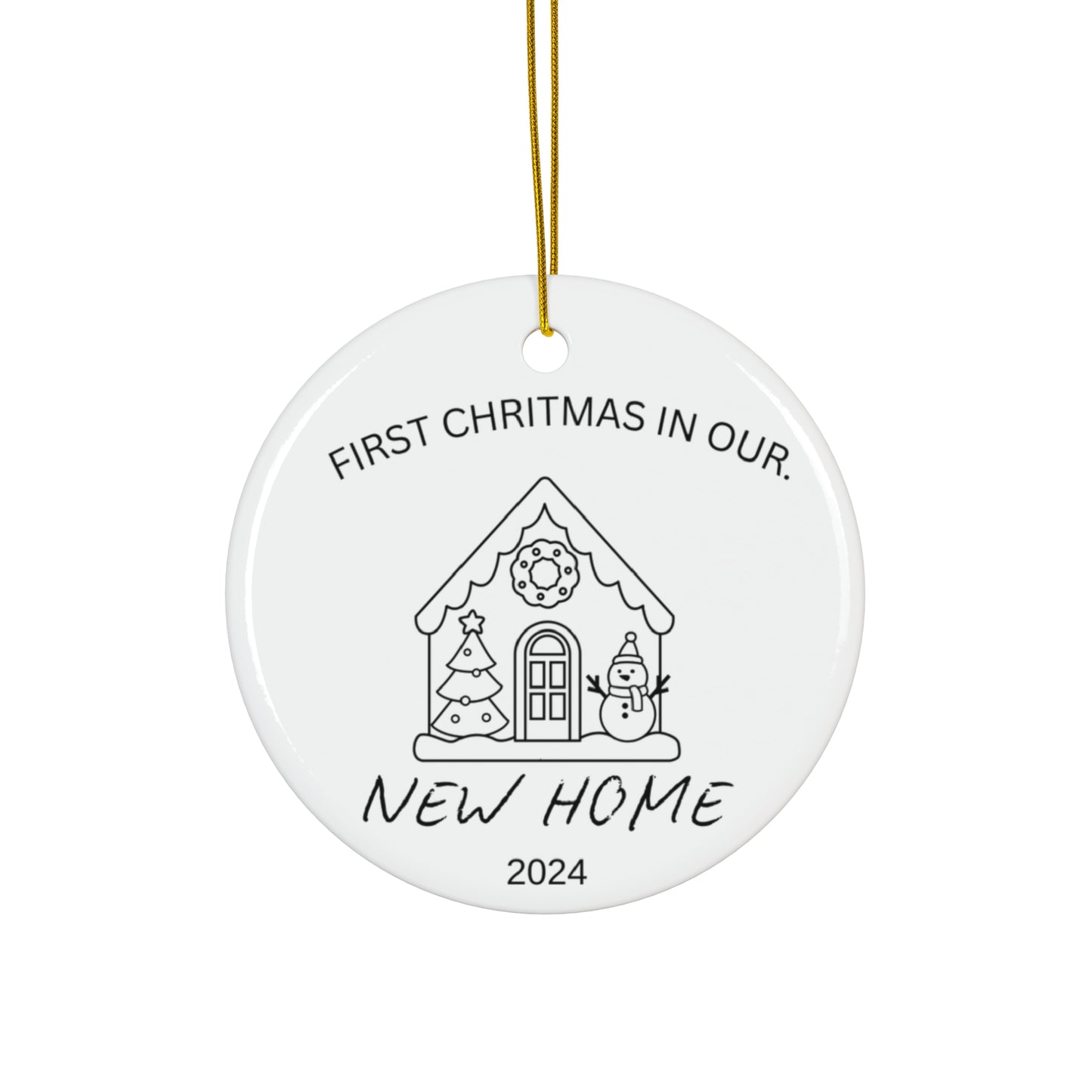 New Home -Christmas Ornaments