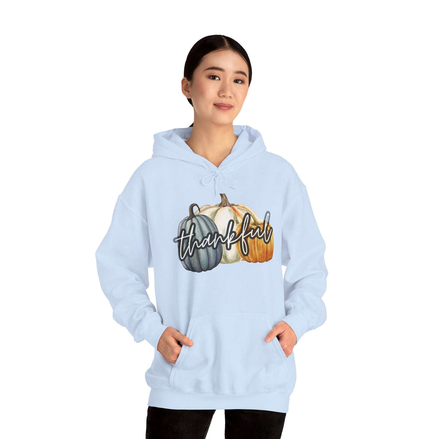 THANKFUL - Leopard Pumpkin Sweatshirt Thanksgiving