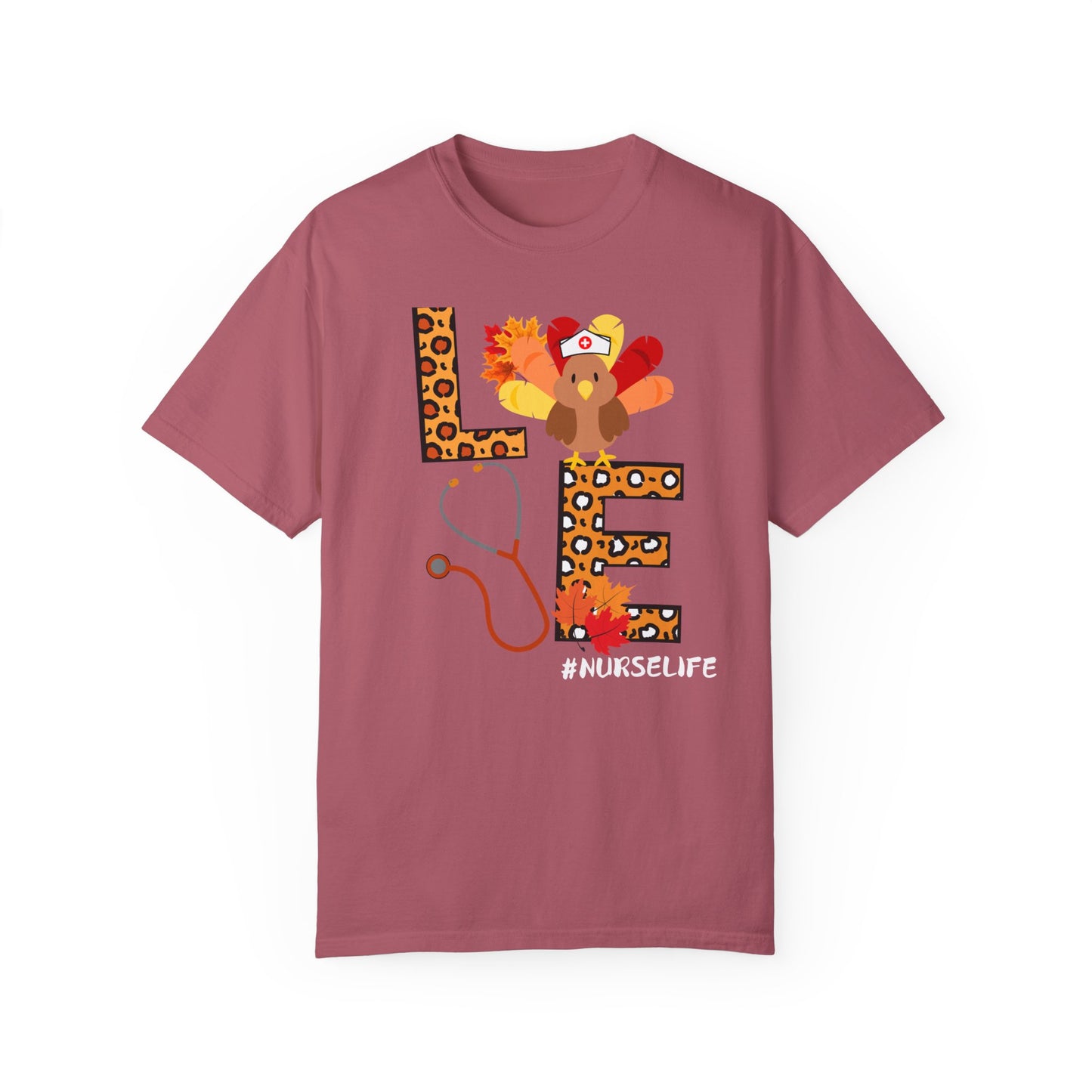 Nurse Leopard Turkey Shirt,Nurse Gift,Thanksgiving