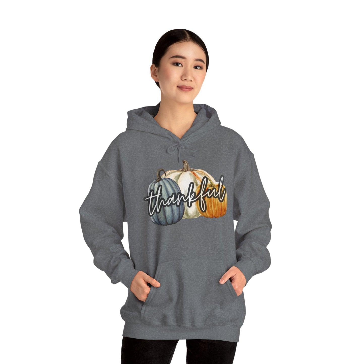 THANKFUL - Leopard Pumpkin Sweatshirt Thanksgiving