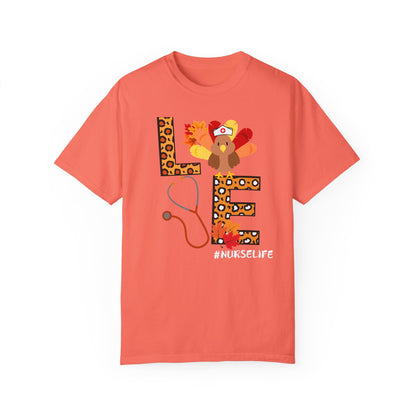 Nurse Leopard Turkey Shirt,Nurse Gift,Thanksgiving