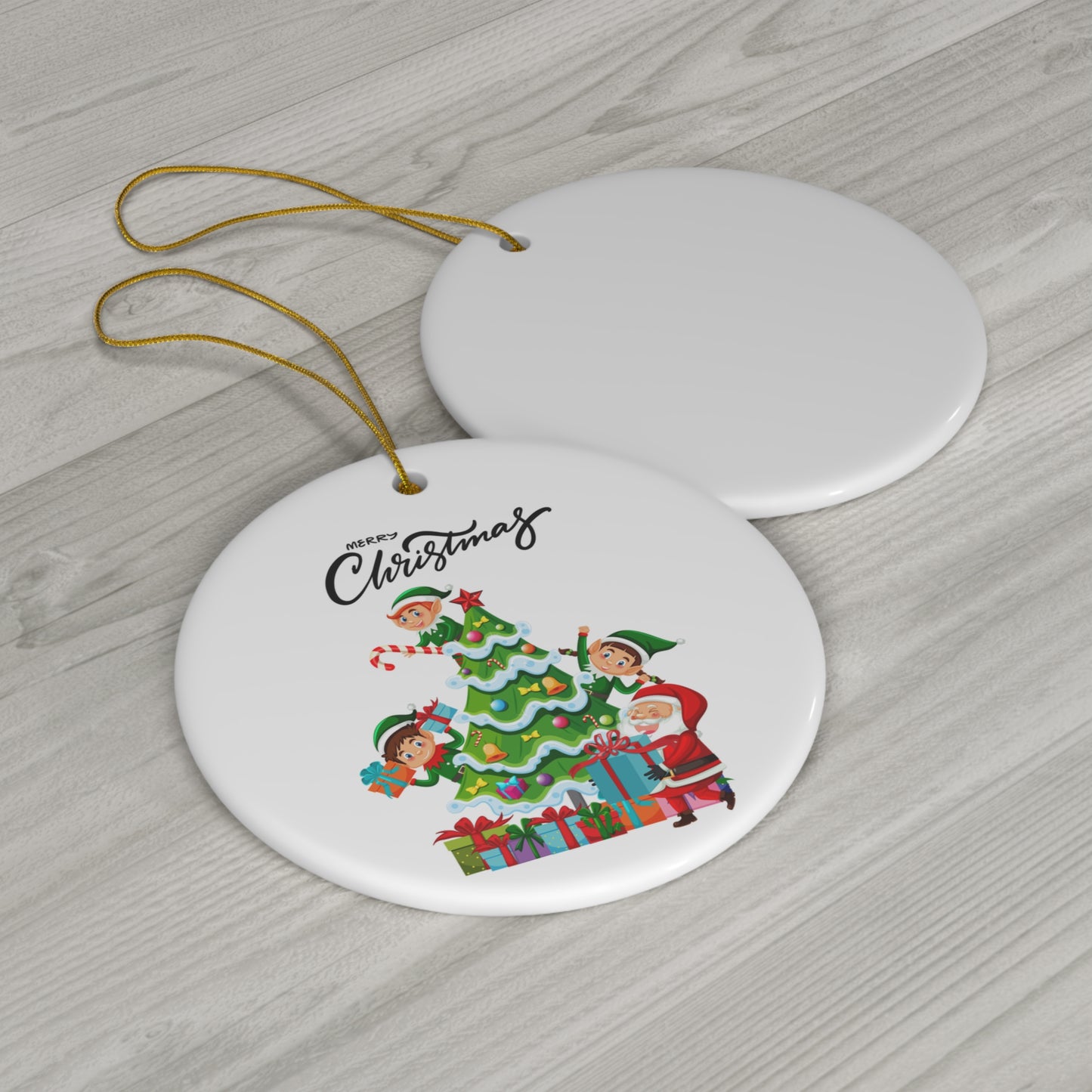 Elegant Christmas Tree Ornaments