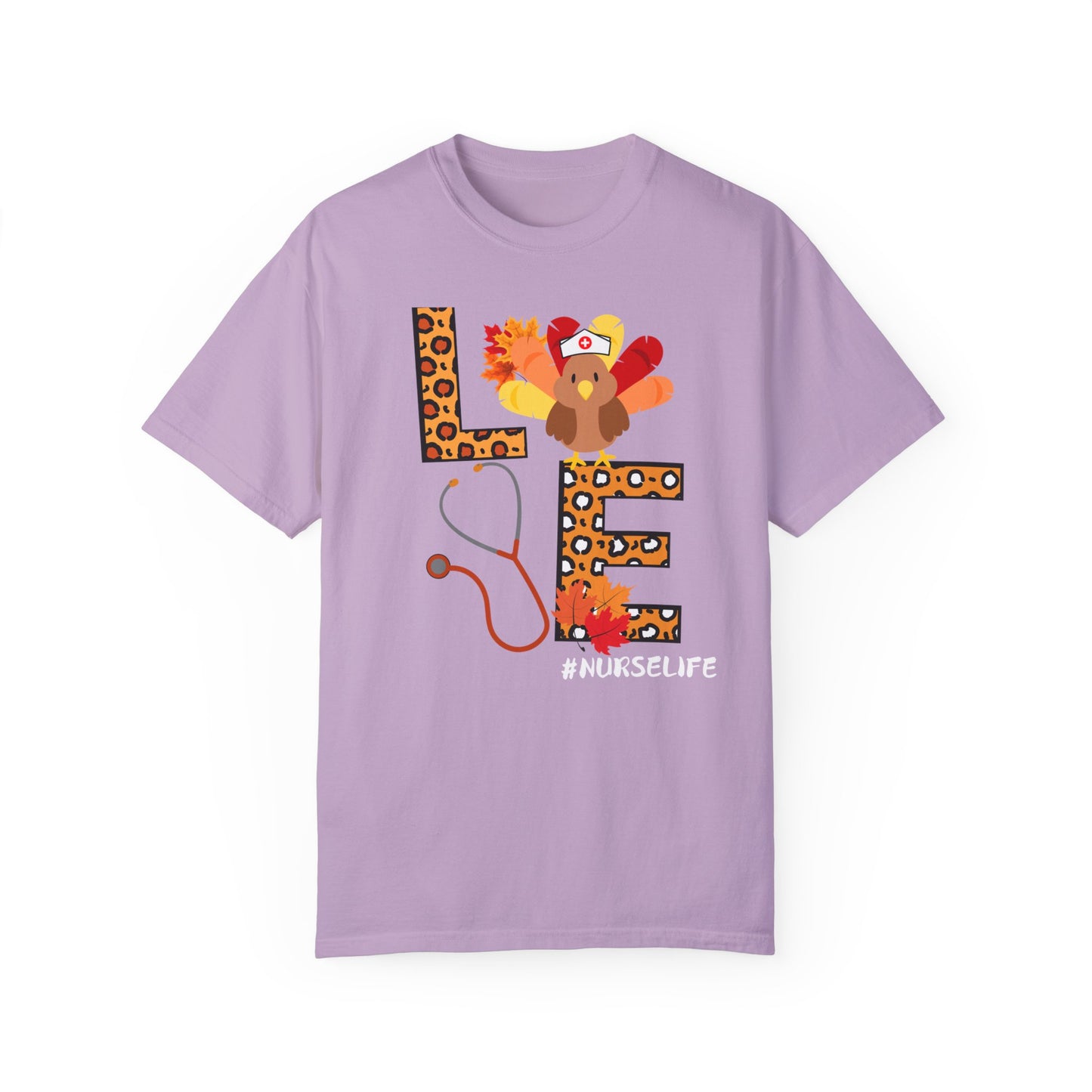 Nurse Leopard Turkey Shirt,Nurse Gift,Thanksgiving