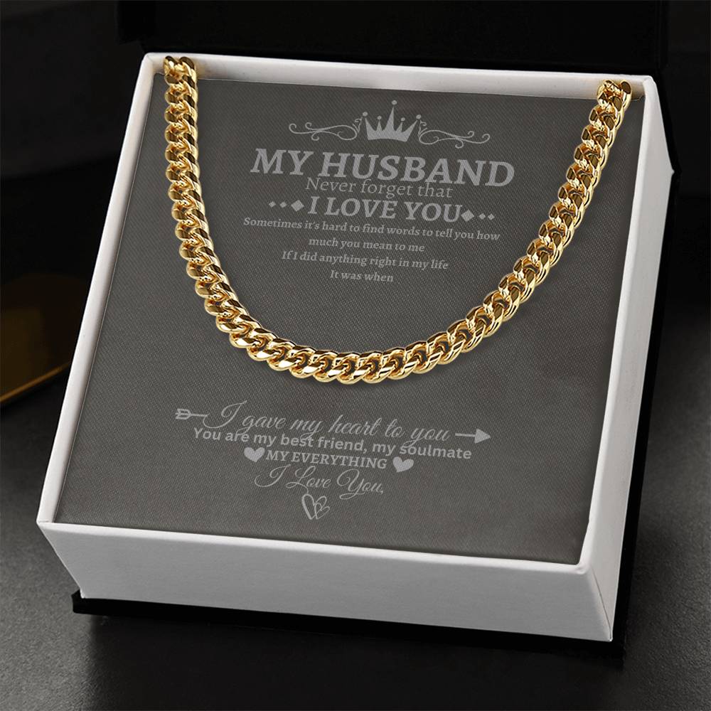 To My Husband ~ I Love You