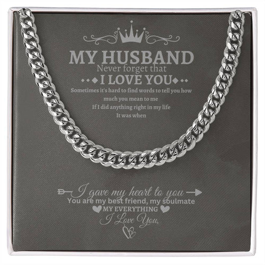 To My Husband ~ I Love You