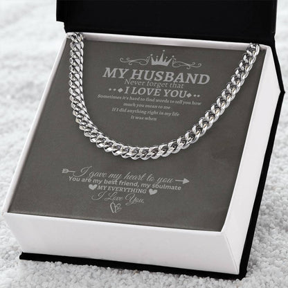 To My Husband ~ I Love You