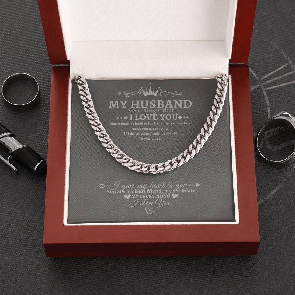 To My Husband ~ I Love You