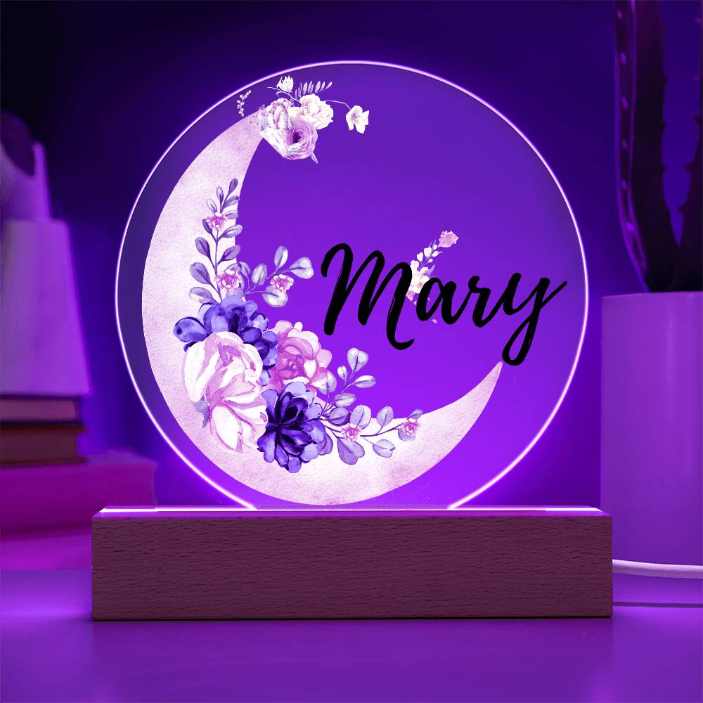 Baby Girl Gift, Personalized Night Light for Kids,