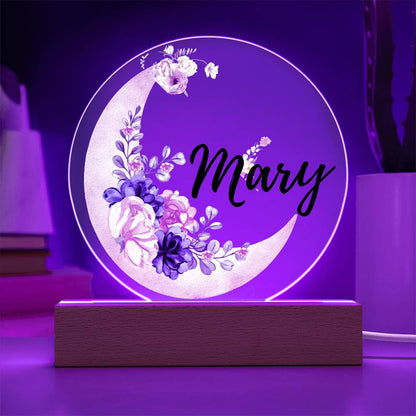 Baby Girl Gift, Personalized Night Light for Kids,