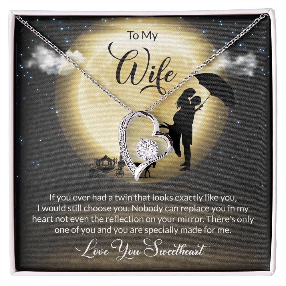To My Wife Forever Love Necklace