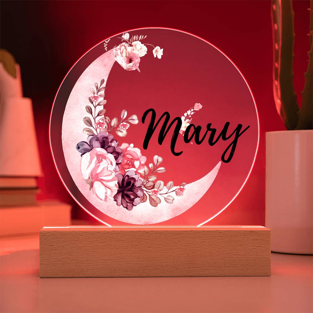 Baby Girl Gift, Personalized Night Light for Kids,